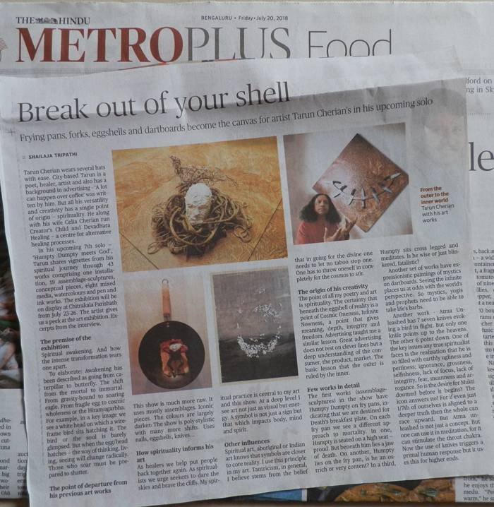 Humpty Dumpty Meets God covered by The Hindu