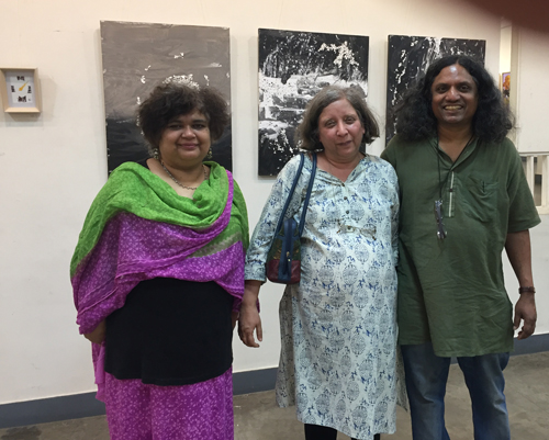 Bela Joshi at Humpty Dumpty Meets God by spiritual artist Tarun Cherian